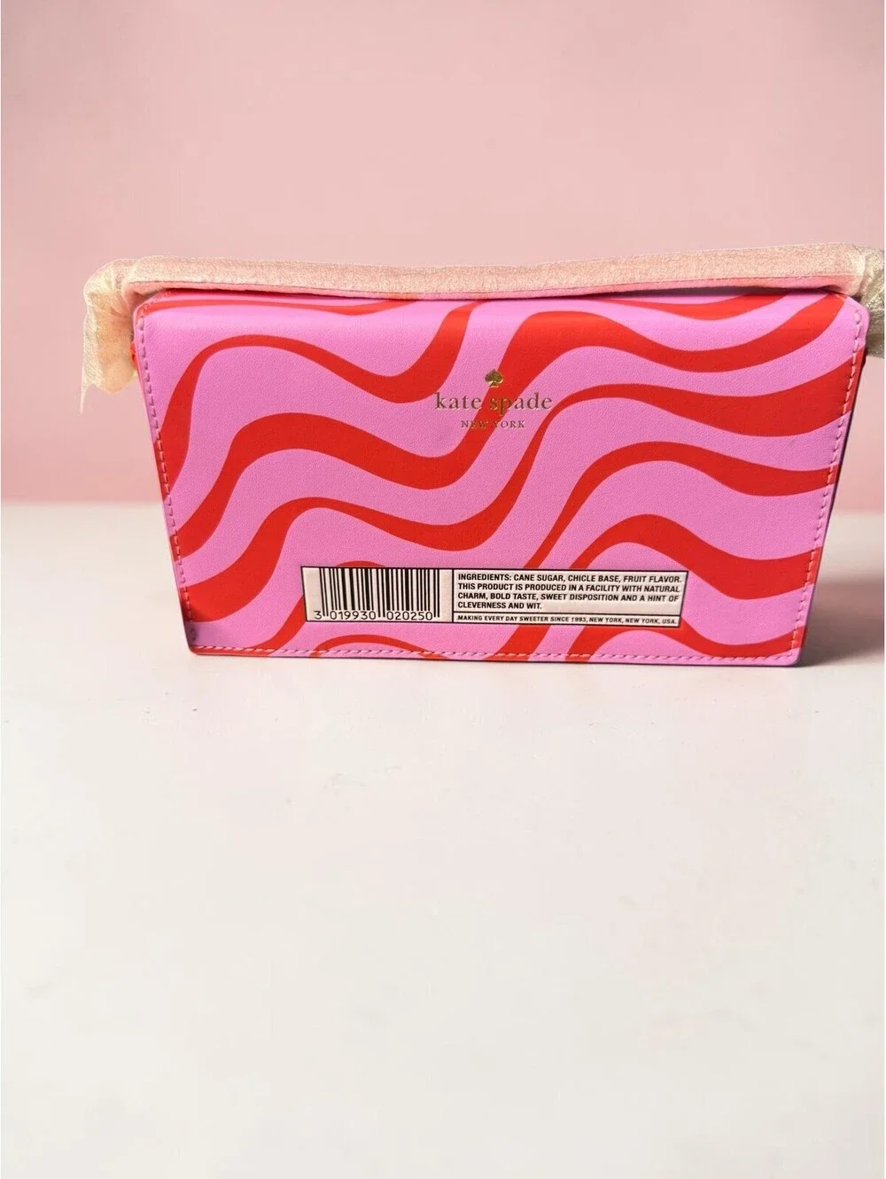 Kate Spade New York Sticky Situation 3D Crossbody Bag Chewing Gum Novelty NWT